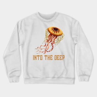 Into The Deep Jellyfish Crewneck Sweatshirt